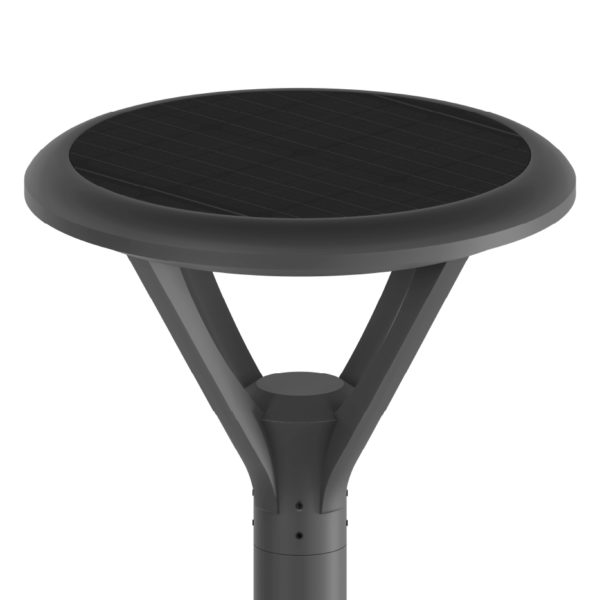 Luminaire on solar pole TIRAS