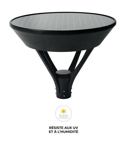 KANSA SOLUX LUMINAIRE على موقع مارس الشمسي العلوي KANSA Solar Post أعلى