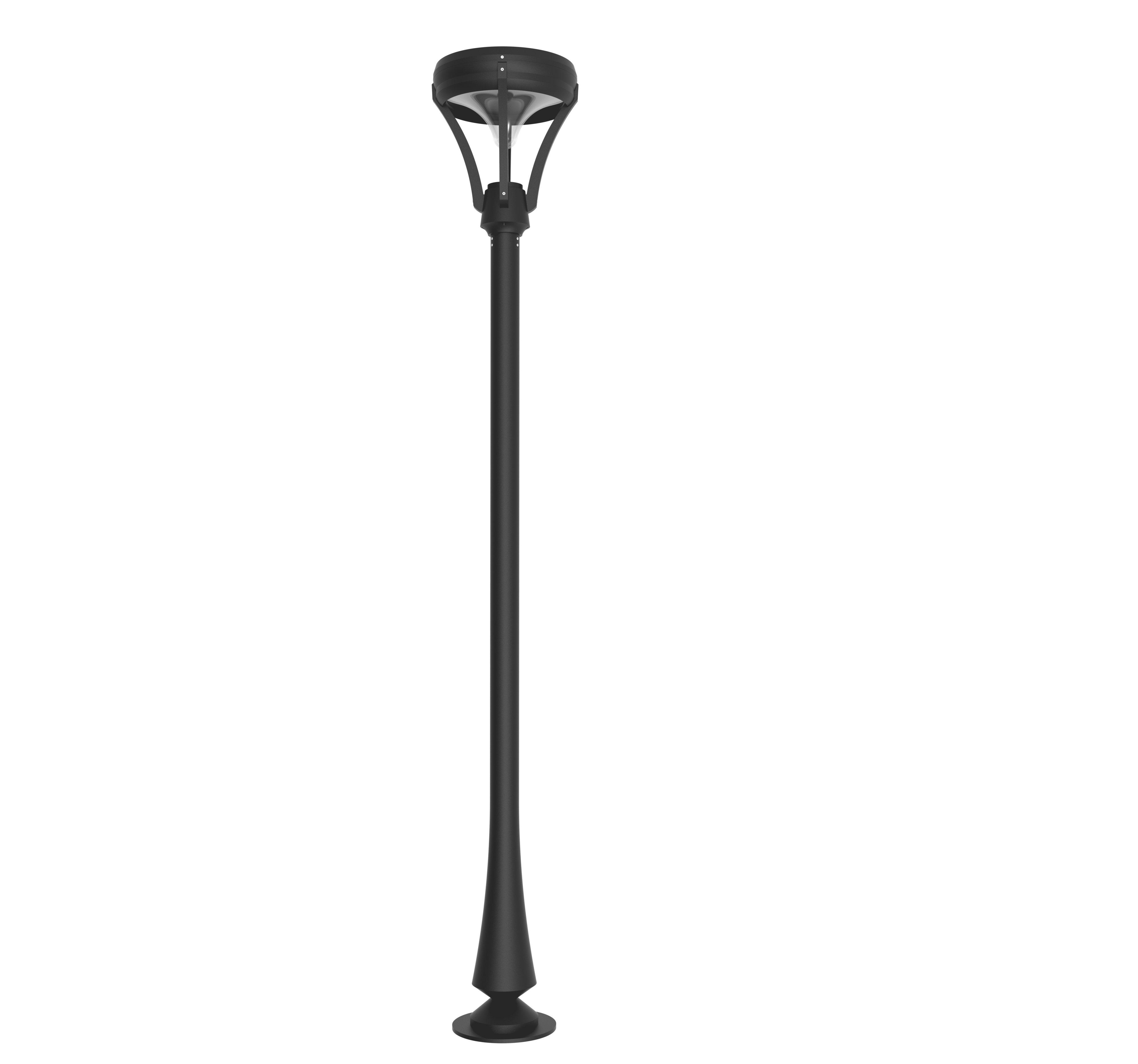 Luminaire on solar pole TIRAS