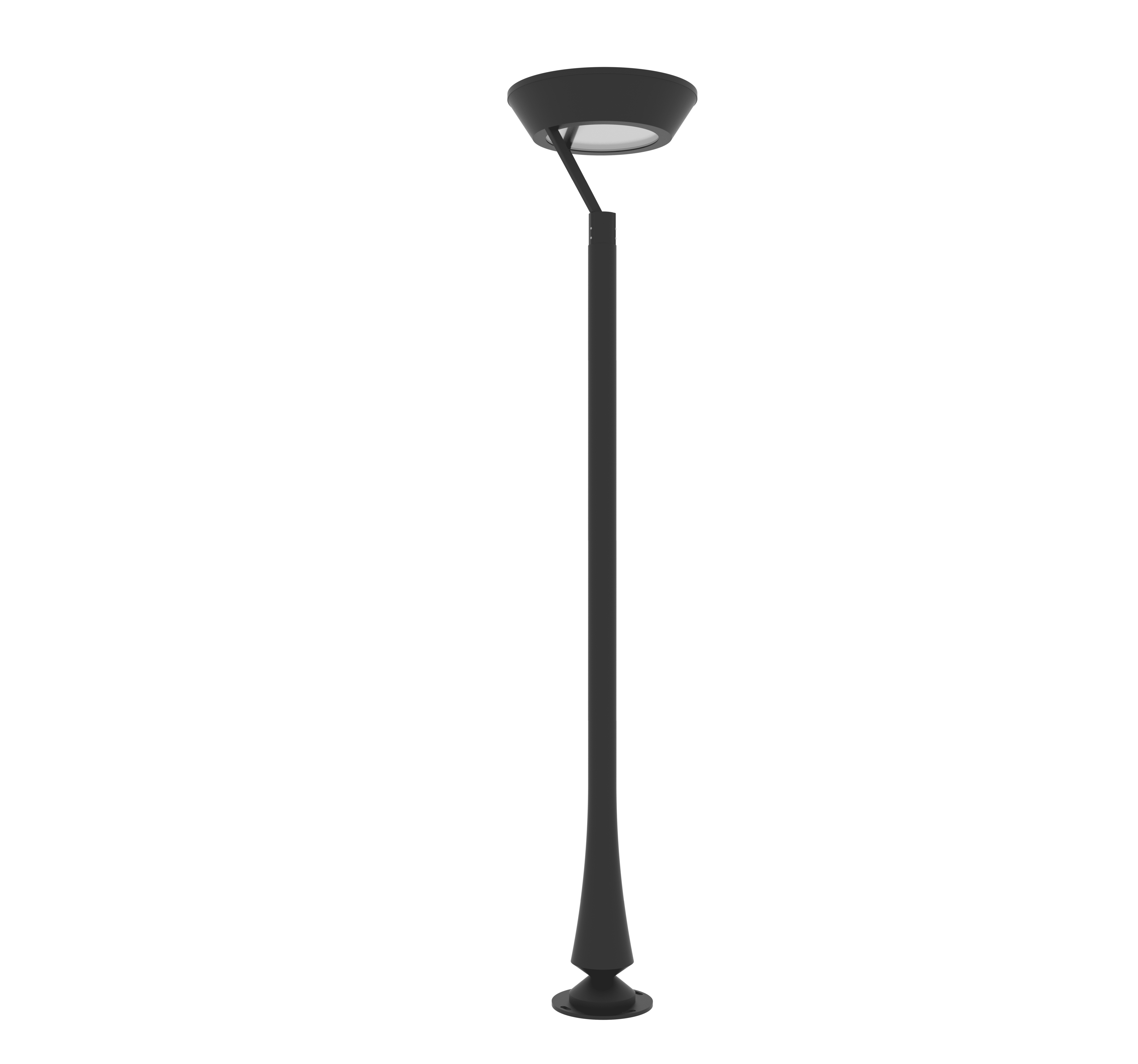 Luminaire on solar pole TIRAS